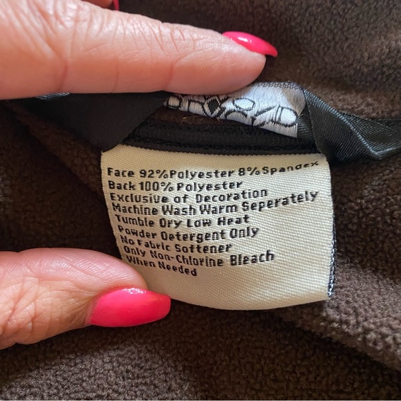 Black Diamond brown soft shell jacket size small - Picture 7 of 8